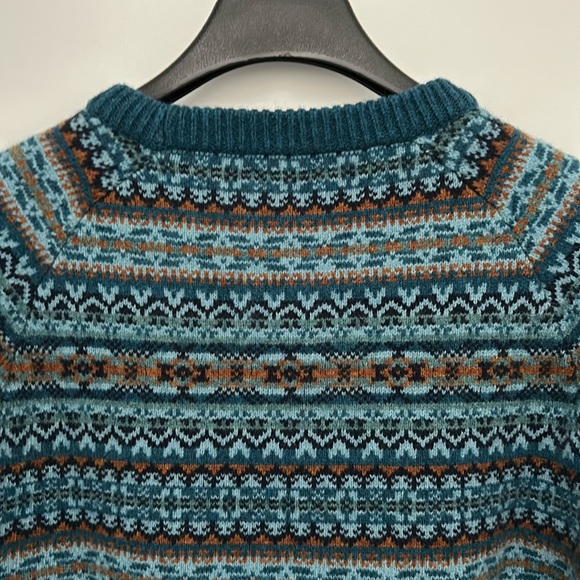 J. Crew Wool Fair Isle Sweater, Men’s size M - Picture 6 of 9